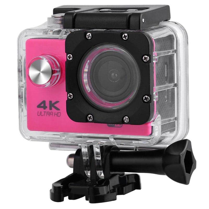 Texton Action Camera 4K with WiFi, Remote Control, Ultra HD Sports Camera with 16 MP and 170 Wide Angle, 30M/98FT Underwater Waterproof Camera with Mounting Accessories Kit