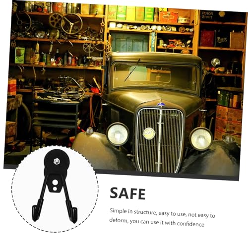 FIXOSHEE 強力磁付きユーティリティハンガー 工具収納用壁掛けフック ガレージ 作業場 倉庫向け滑り止めコーティング 防錆加 ランダムカラー