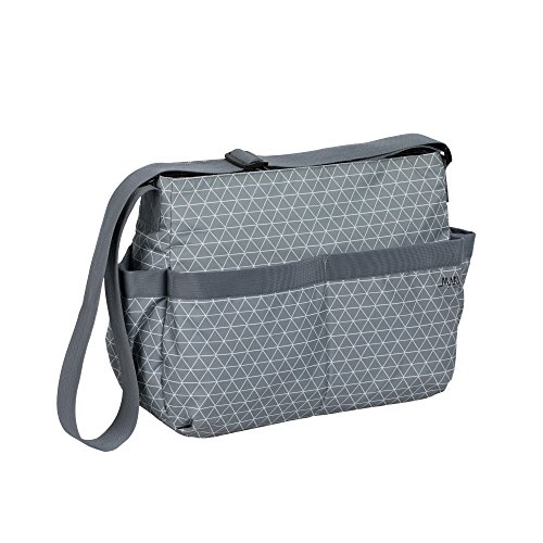 Sac épaule carreaux gris Lässig Marv à bandoulière ajustable