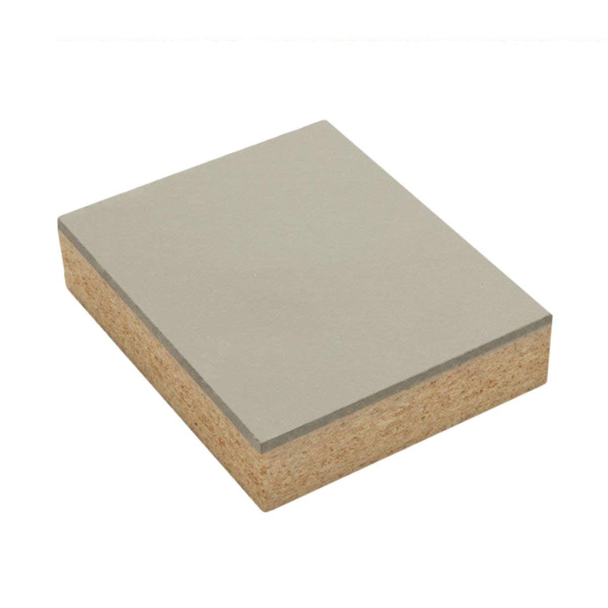 ESSDEEMounted Lino Block Grey 75 x 75 mm Pack of 2