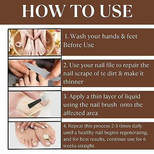 Nail Fungus Treatment for Toenails: Toenail Fungus Treatment Extra Strength - Nail Fungus Treatment - Nail Repair - 30 ML - Image 5