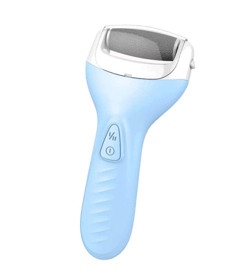 Electric Callus Remover - File a Pedale Ricaricabile Shaver Shaver Hard Skin Remover Strumenti per Pedicure, per Tacchi incrinati Calloni e Pelle Morta, Blu/Rosa (Color : Blue)