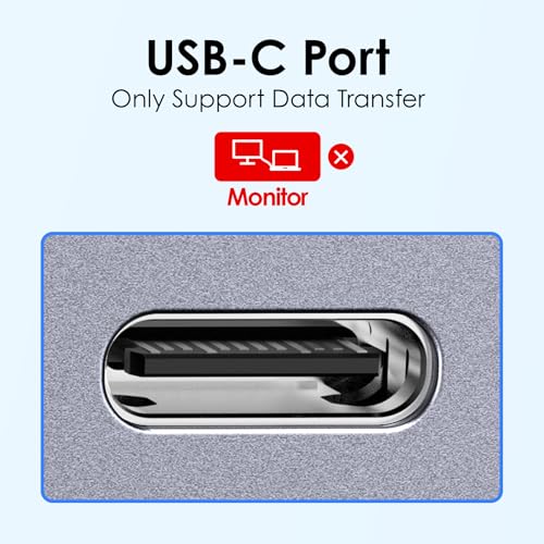 Hub USB C HDMI 4K@60Hz, PD 100W, 2 USB-C 3.0 & 2 USB-A 3.0, Lettore di Schede SD/TF, Adattatore per 2024-2016 MacBook Pro, Nuovo Mac Air, iPhone 15 Plus Pro Max, Surface (CE19, Grigio) - Hub USB - Immagine 2