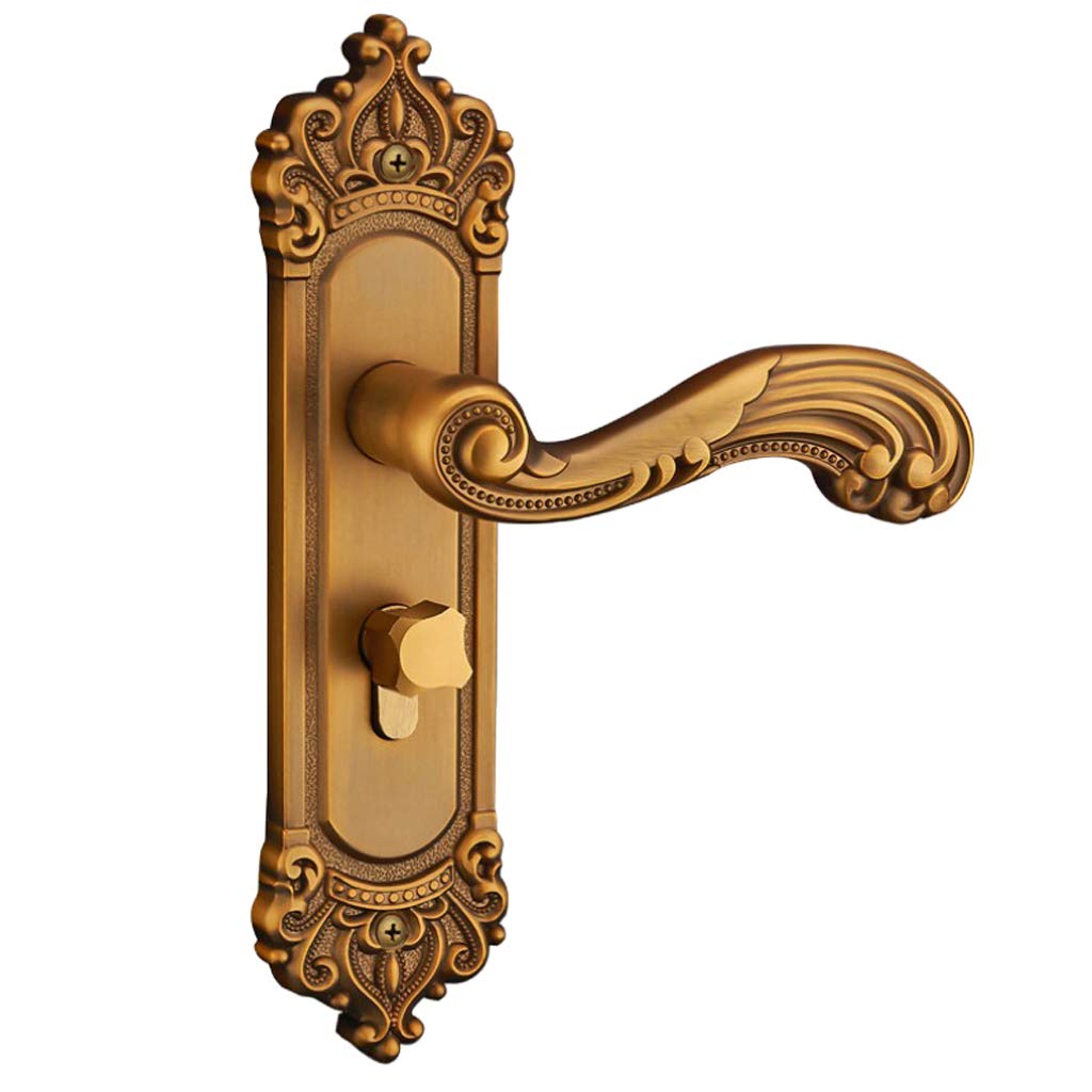 LOOM TREE® Double Handleset with Swivel Lever Knob, Bathroom Privacy Leverset | Home & Garden | Home Improvement | Building & Hardware | Doors & Door Hardware | Other Door Hardware