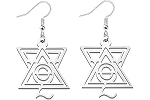 Ghost Phantom Band Nameless Ghoul Pendant Earrings Ghost Ghoul Symbol Jewelry