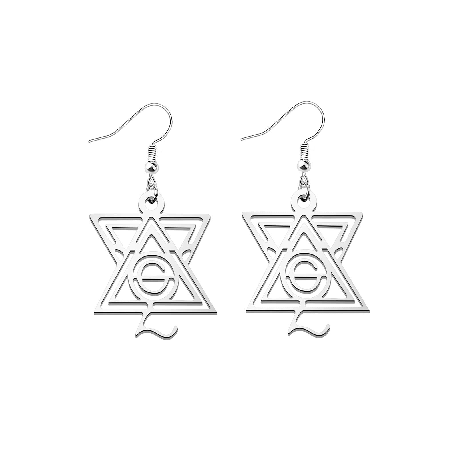 Ghost Ph-tom Band Gift N-meless Ghoul Pendant Earrings Ghost Ghoul Symbol Jewelry for Women