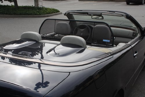 Mercedes CLK 200, CLK 230, CLK 320, CLK 430 & CLK 55 Model 208, 1997 to 2003 Love The Drive Wind Deflector. Wind Deflectors Go By Many Names : Wind Screen, Windscreen, Windstop, Wind Blocker, and Wind Jammer