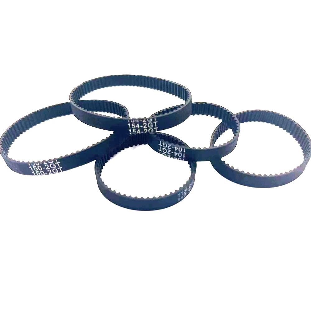 Correas Dentadas Repuesto Correa De Distribución Síncrona 2M 2GT Longitud Paso 136 138 140 142 144 146 148 150 152 154 Ancho Cerrado Goma 6 Mm(2GT-136,10pcs)