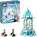 Lego Disney Princess Anna's and Elsa's Magic Carousel, Frozen Toy, Inspired by Frozen Ice Palace with 3 Iconic Micro Doll Figures and Olaf Figure 43218