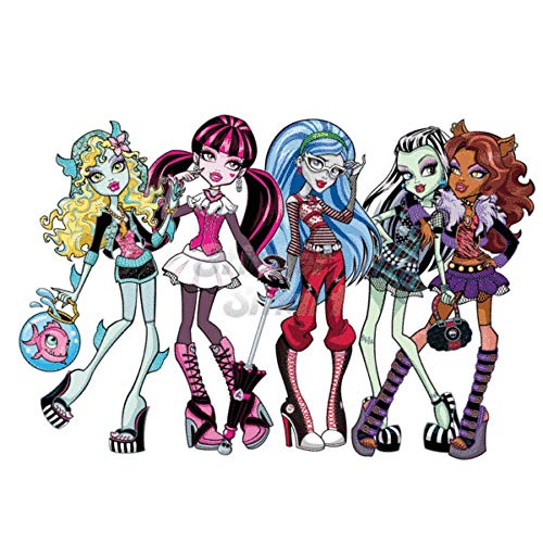 Stickers muraux Autocollant mural amovible Monster High-50x70cm