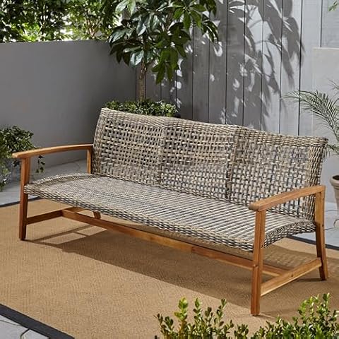 Christopher Knight Home Marcia Outdoor Wood Sofa Cover