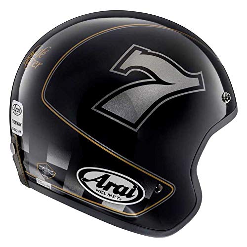 Arai Freeway-2 Cafe Racer Helmet Black Xs Automotive