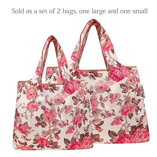 Image of allydrew Large Foldable Tote Nylon Reusable Grocery Bag