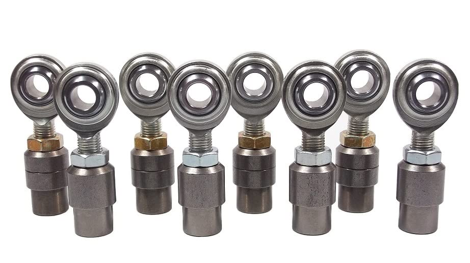 3/8 X 3/8-24 Economy 4-Link Rod End Kit with Bungs .058 Wall, Rod End, Heim Joint