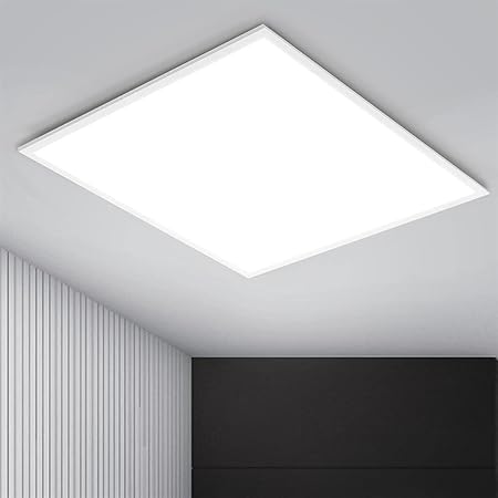 Aigostar Panel LED 595*595mm 40W Panel LED Cocina 3600 Lumenes Blanco Frio 6000K. Adecuado para la cocina， el salón， la oficina， el centro comercial