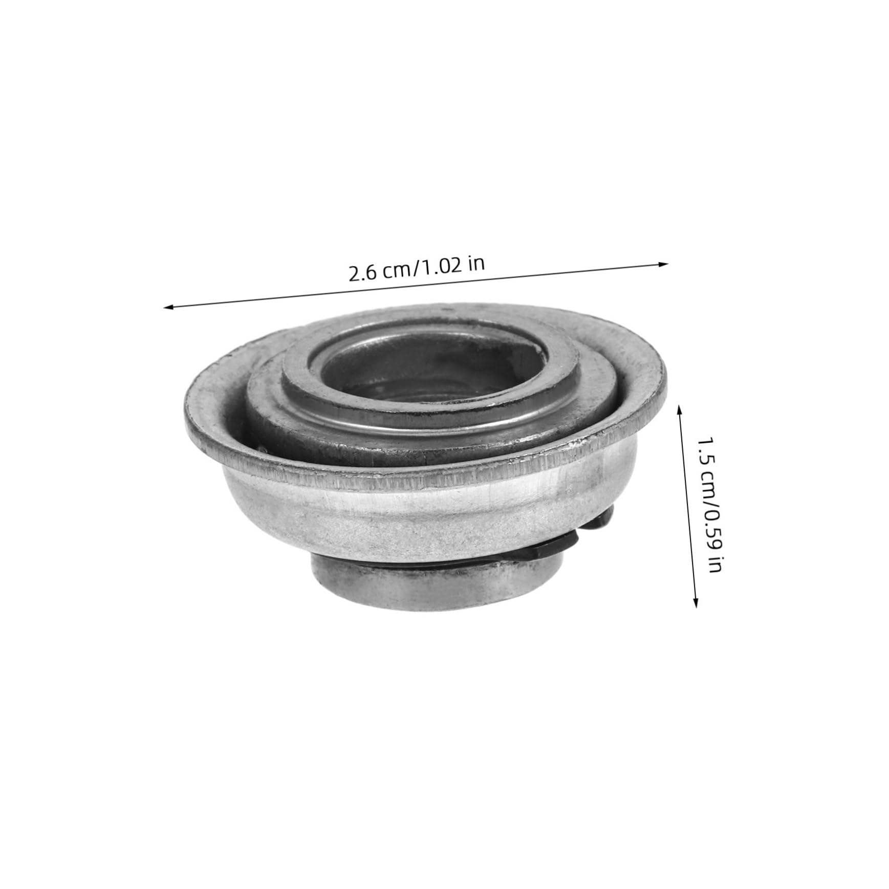 TOVINANNA 4pcs Wheelchair Front Fork Bearings Replacement Caster Wheels Hardware Drive Walker Accessories for Enhanced Mobility Grey