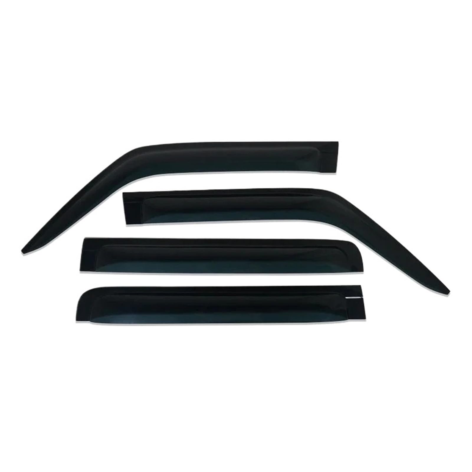 BIVZWKYLR Windows Visor Side Window Deflector Fit for GWM WEY Tank 300 2021 2022 2023 2024 Car Window Visor Sun Rain Guard Weather Shield Wind Deflector Rainproof
