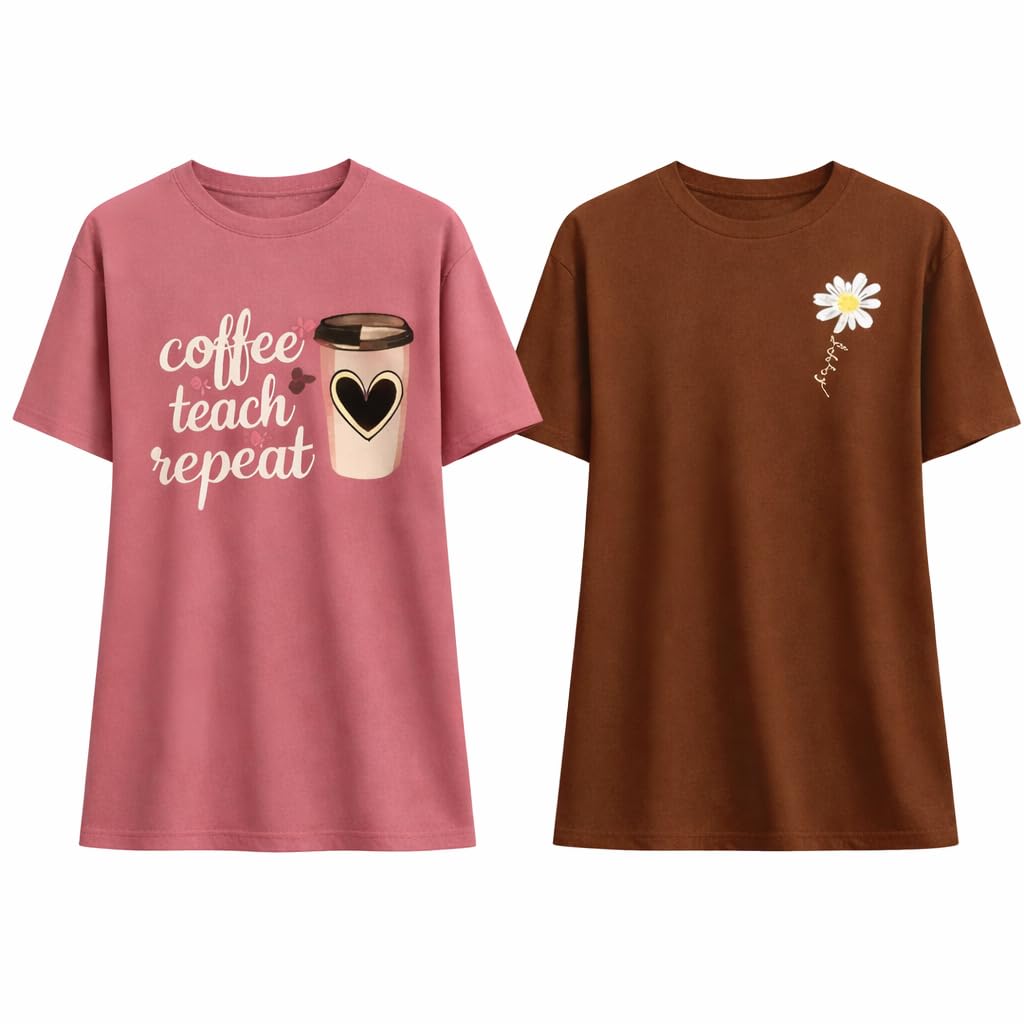 Trendz Oversized T-Shirt for Womens || Graphic Front Printed Loose fit Womens Tshirt-image-26