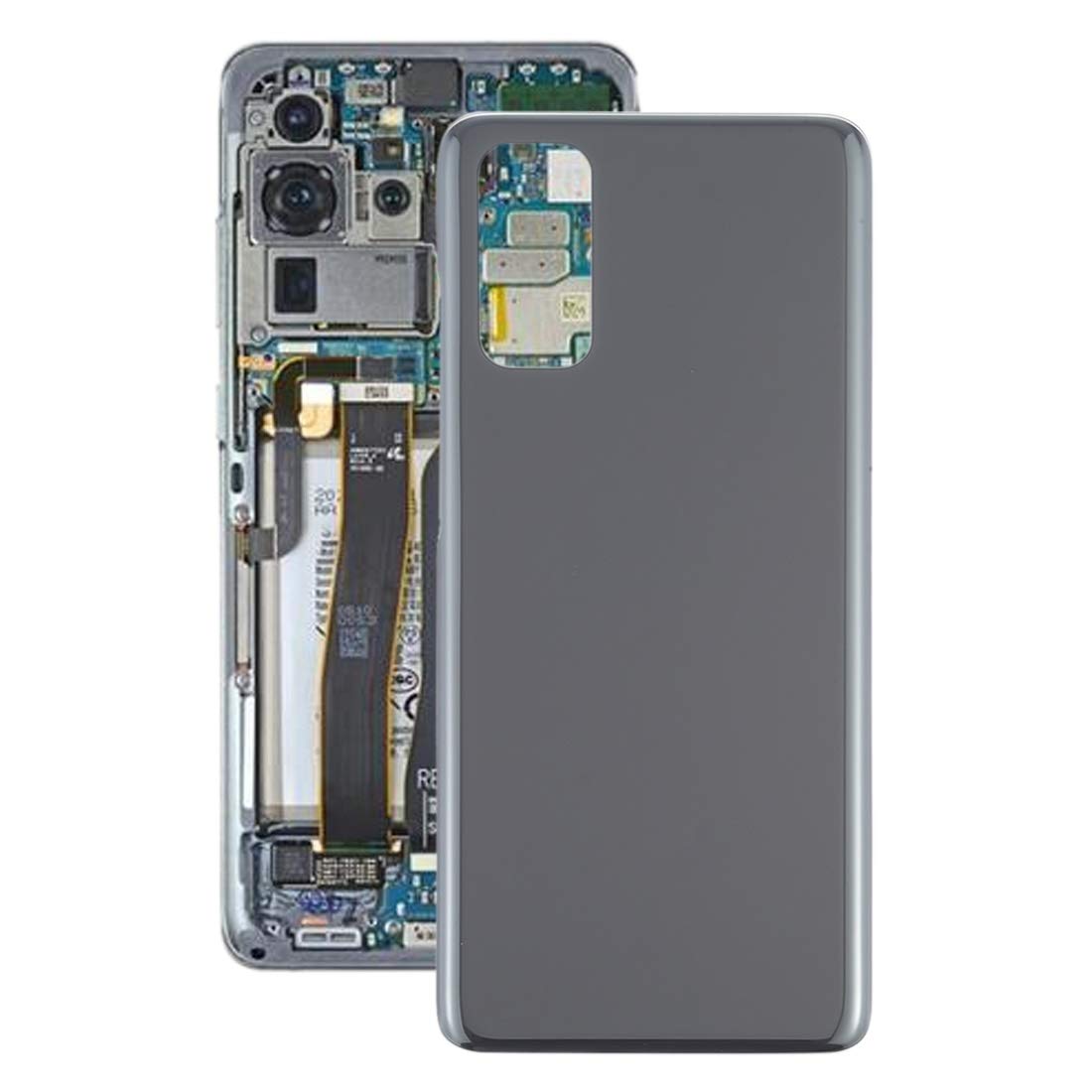 Batterie couverture Samsung S20 noir cassée solution de remplacement idéale