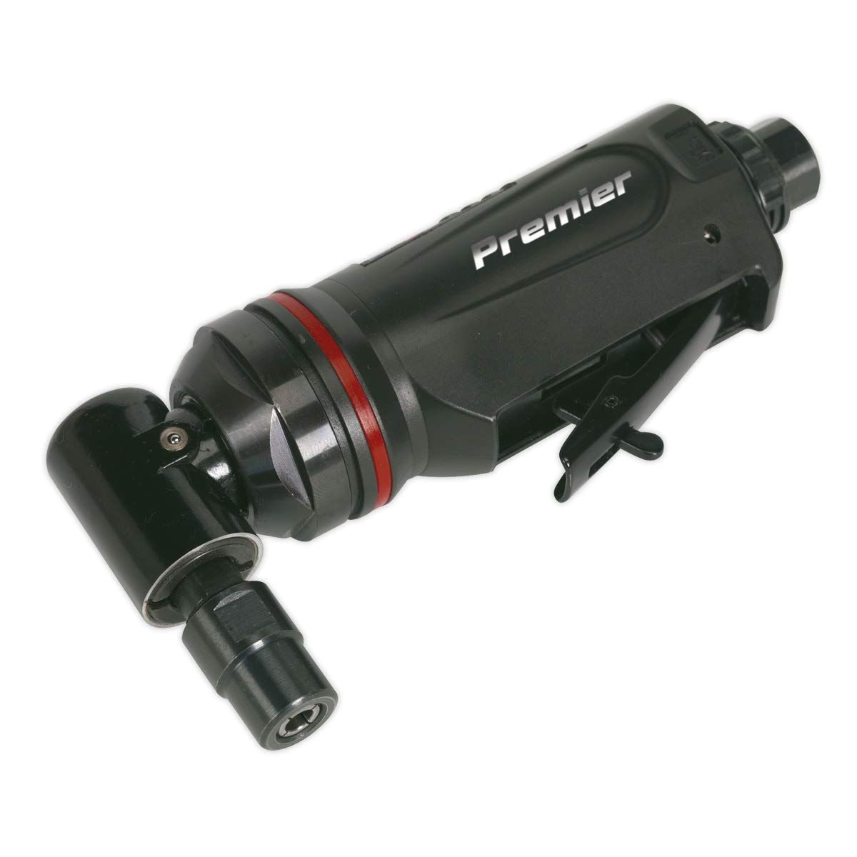 Sealey 90° Air Die Grinder - Maxi Size Premier - Aluminium Alloy Housing - SA655