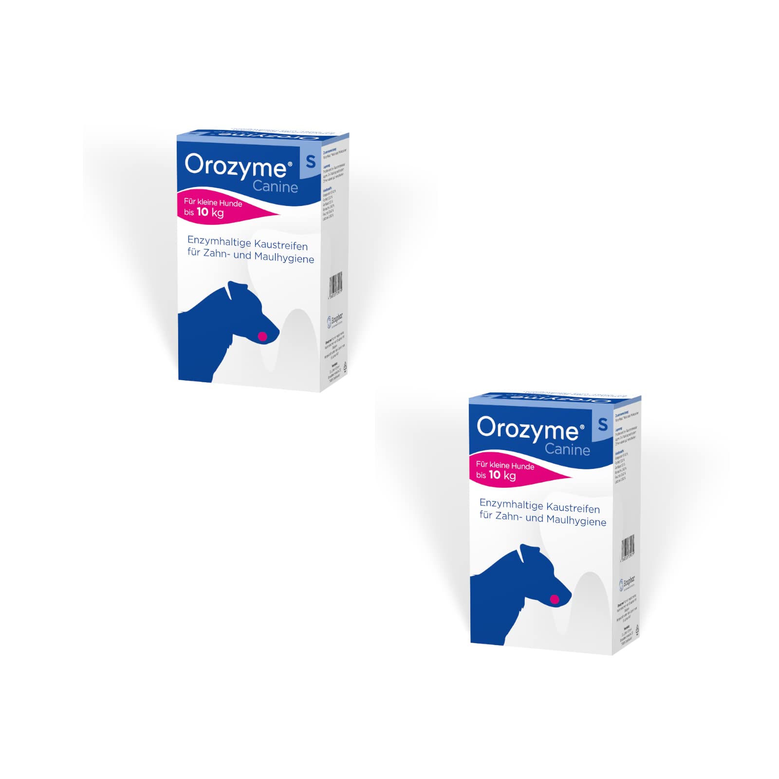 Orozyme Masticar Stripe S - Paquete doble - 2 x 224 g