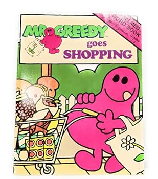 Mr. Greedy Goes Shopping - Book  of the Mr. Men Word Books