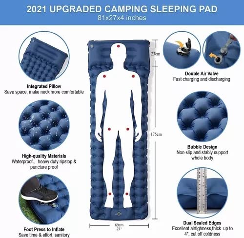 La Mejor comparativa de Colchonetas inflables resistentes los 7 más buscados. 6 Imagen adicional