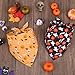 SZEE Hundehalstuch Halloween Kostüm Hunde Bandana for Dogs,Geschenk Deko mit Kürbis Motiv, Kopftücher Waschbarer Hundehalstücher für Kleine/Mittel/Große Hunde und Katzen Haustier, Orange+Schwarz, L