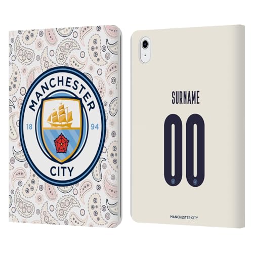 Étui Portefeuille Man City FC en Cuir Personnalisé pour Apple iPad Air 11 Pouces