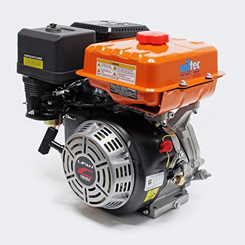 Avviamento a corda Wiltec LIFAN 188F-C Motore a Benzina 12,9 CV a Strappo a Corda Macchine edilizie forestali