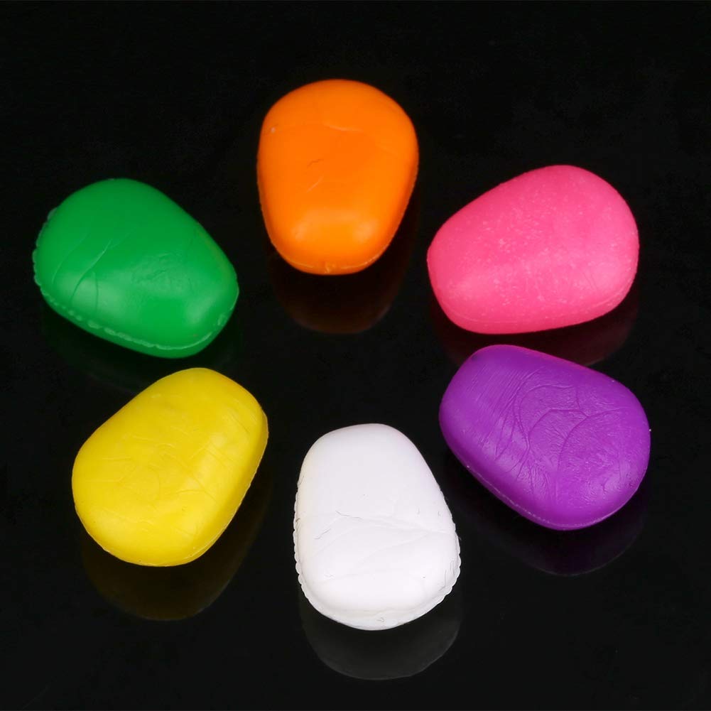 VGEBY 6pcs maíz Lure Bait, Suave Artificial Pop Up Flotante Pesca cebos, 7/6 Colors