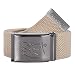 Produktbild 2Stoned Gürtel Canvas Belt Beige, matte Schnalle Classic, 4 cm breit, Stoffgürtel für Damen und Herren