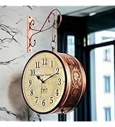 ヴィンテージ  置き時計 Buy Vintage Clock Handcrafted Double Side Clock with World Time/VC