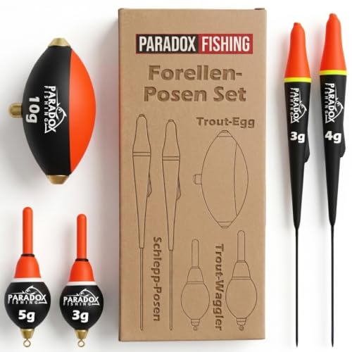 Paradox Fishing Forelposenset 5X voor actief en passief forelvissen