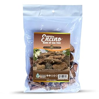 Natural de Mexico Corteza de Encino Oak Bark 4 onzas Te Tea 4 Oz.
