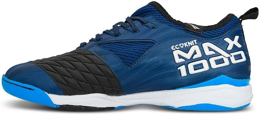 Chuteira Penalty Max 1000 Ecoknit Futsal Vermelha e Preta