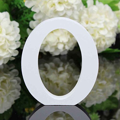 rongweiwang 26 Grandes Lettres en Bois Alphabet Bois Alphabet Lettre éponte de Mariage Party Lettre Grand Bois Accueil Boutique Décoration