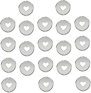 KALLORY 20 Peças Fichário De Buraco De Cogumelo Anéis De Folhas Soltas Anéis De Ligação Fichários De 1 Polegada 3 Argolas Fichário Solto Fichários De Livros Fichário De 3 Argolas Anéis De