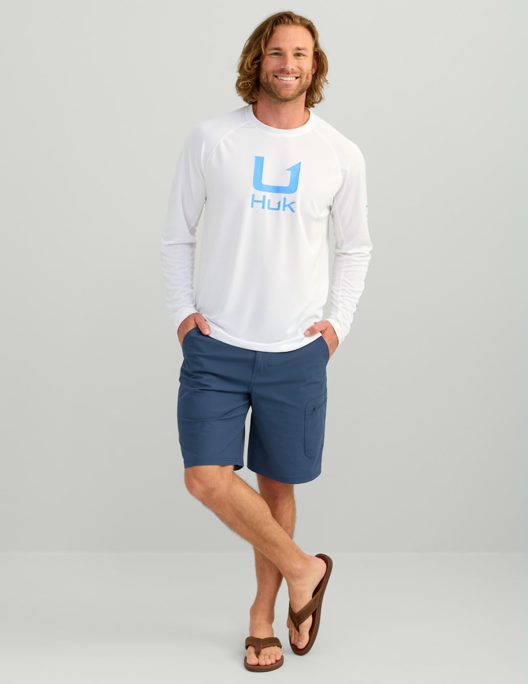 HUK Mens Next Level 10.5" Short, Quick-Drying Fishing Shorts for Men - Image 3