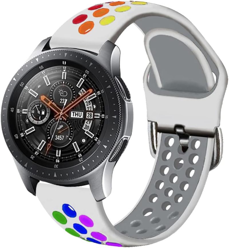 Rainbow Color Watch Band Strap Silicone Wristband For /2