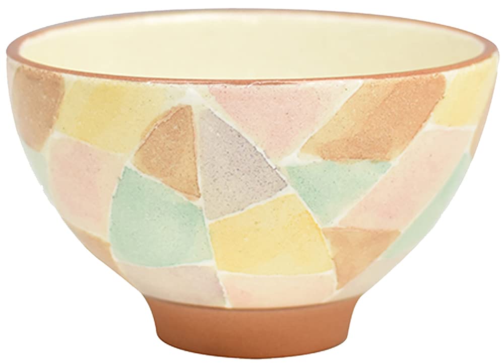 Amazon.co.jp: 逸品社 五十五福堂 ステンド 茶碗 径11×6.8cm ピンク