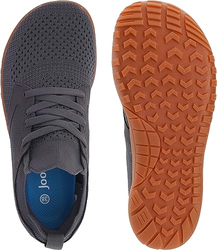 Image of Joomra Women's Wide Minimalist Barefoot Shoes | Wide Toe Box Fashion Sneakers | Zero Drop Grippy Sole