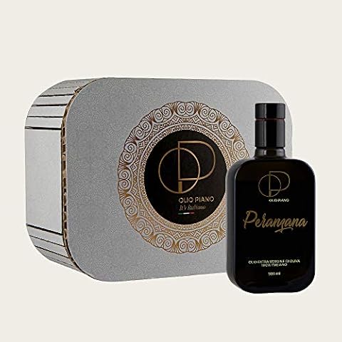Italian Organic Extra Virgin Olive Oil Gift Box Bottle 500 ml - 105.58uk fl oz Cover