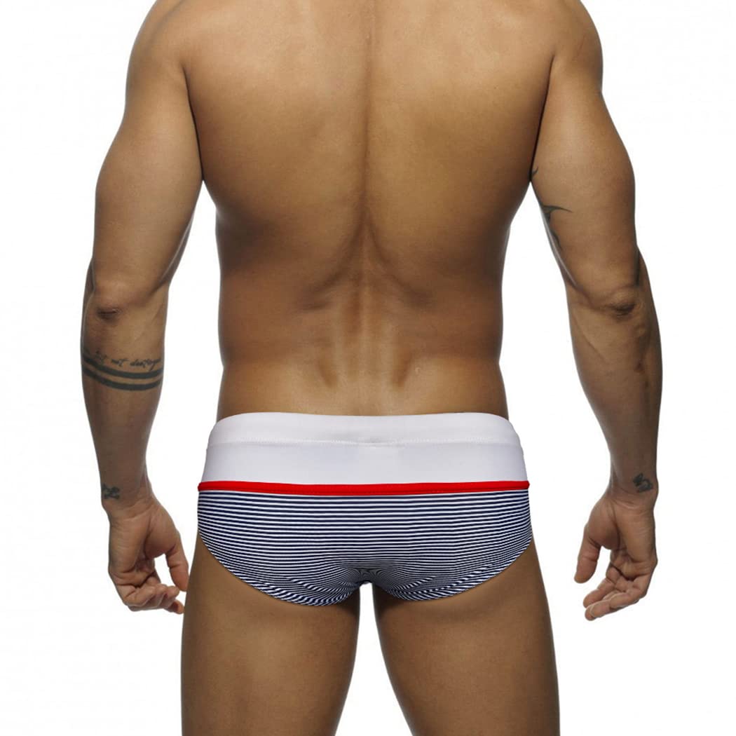 Bañador para Hombre, Bañador de Natación Slip Traje de Baño de Secado Rápido Moda Shorts Swimming Calzoncillos YK34 Tamaño M-2XL