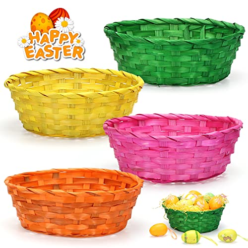 4 Cestino Pasquale,Colorate Cestini in