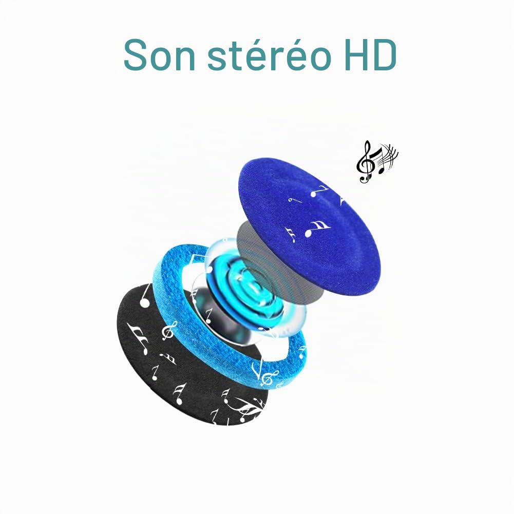 Oreillers Ultra Fins avec stéréo pour Casque de Sommeil MMUSS
