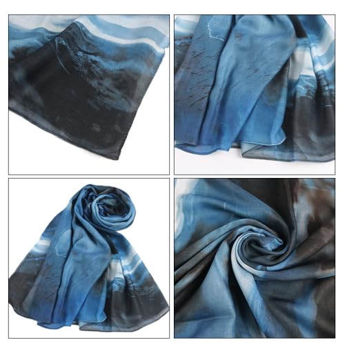 Women Hijab Watercolour Floral Printed Breathable Light Weight Soft Rayon Viscose Woven Muslim Women Shawl Hijab Scarf4