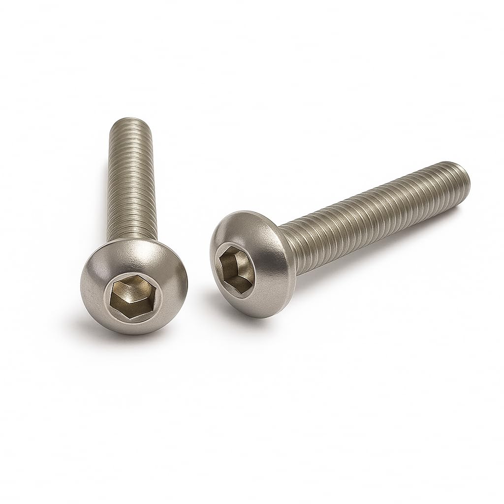 Rubigo M6 Bolts, M6 x 35mm Hex Socket Button Head Machine Bolts