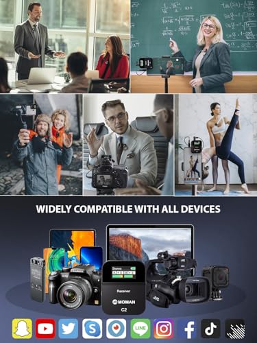 Professional Wireless Lavalier Mic Kit