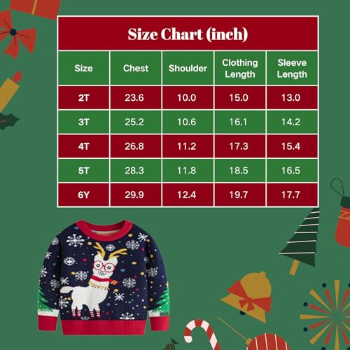 Colorful House Boys Girls Sweater Knit Christmas Cardigan Sweater Unisex Childs3